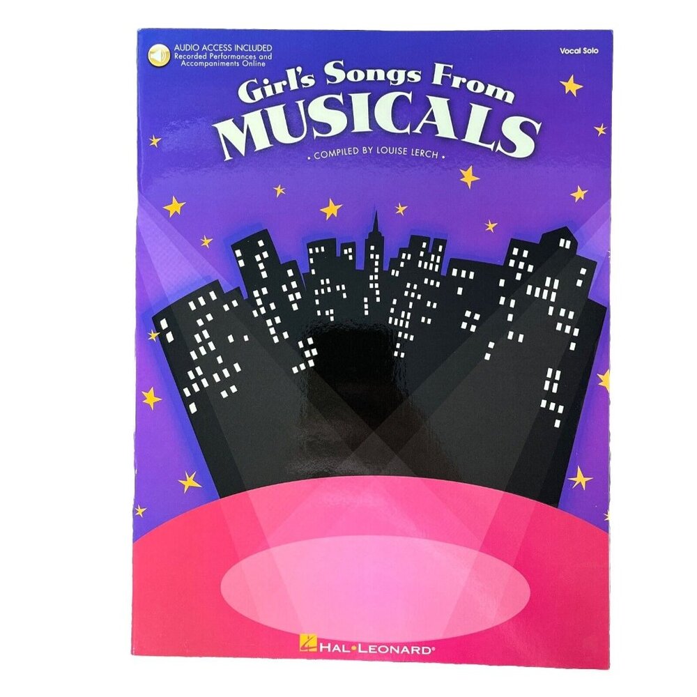 Girl's Songs from Musicals Compiled Louise Lerch Vocal Solo Online Audio Access